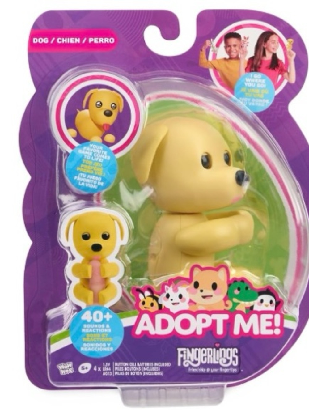 Adopt Me! Yellow Puppy Fingerling Collectible